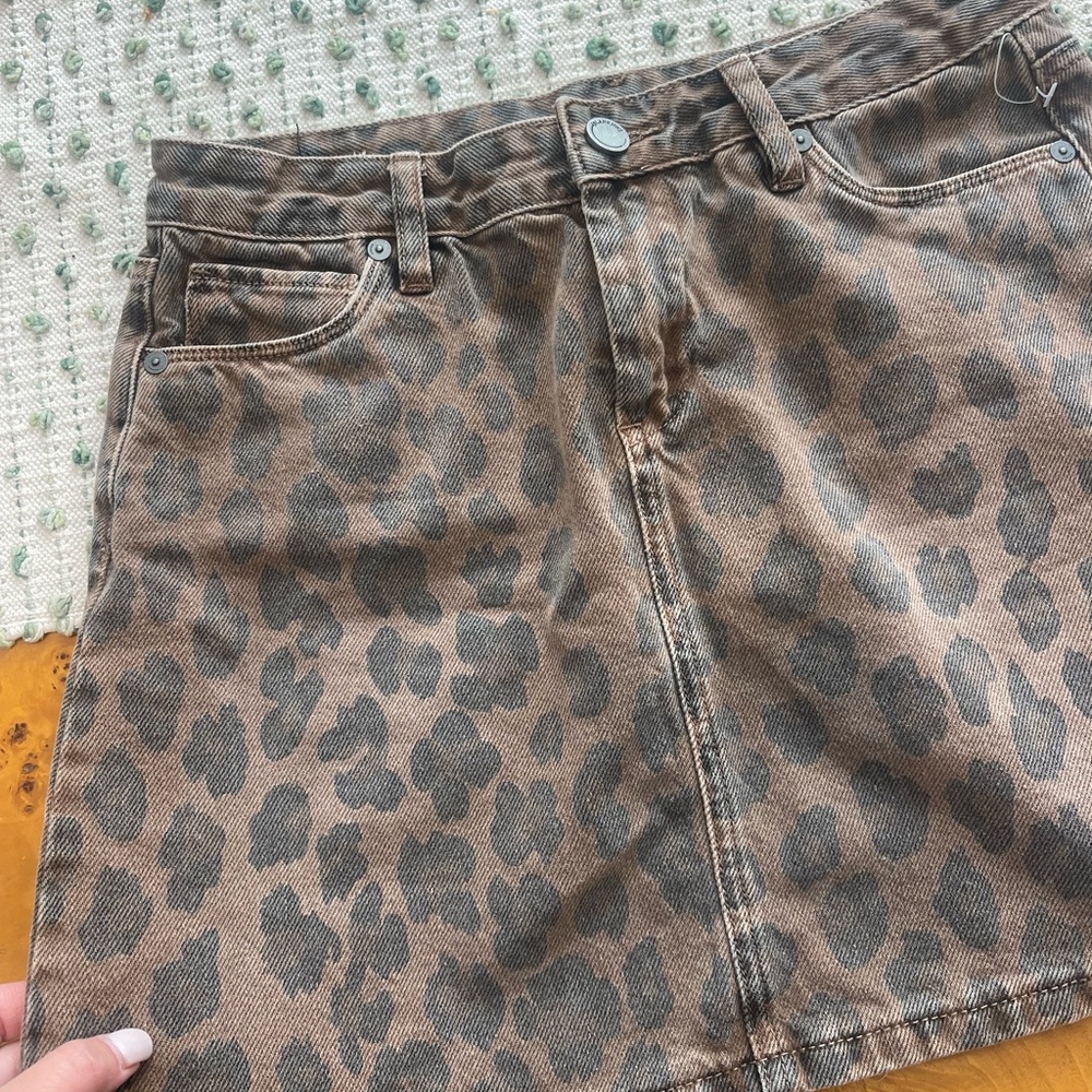 BLANKNYC Cheetah Skirt 25 - Picture 5 of 8